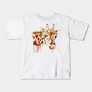 Giraffe Head Kids T-Shirt